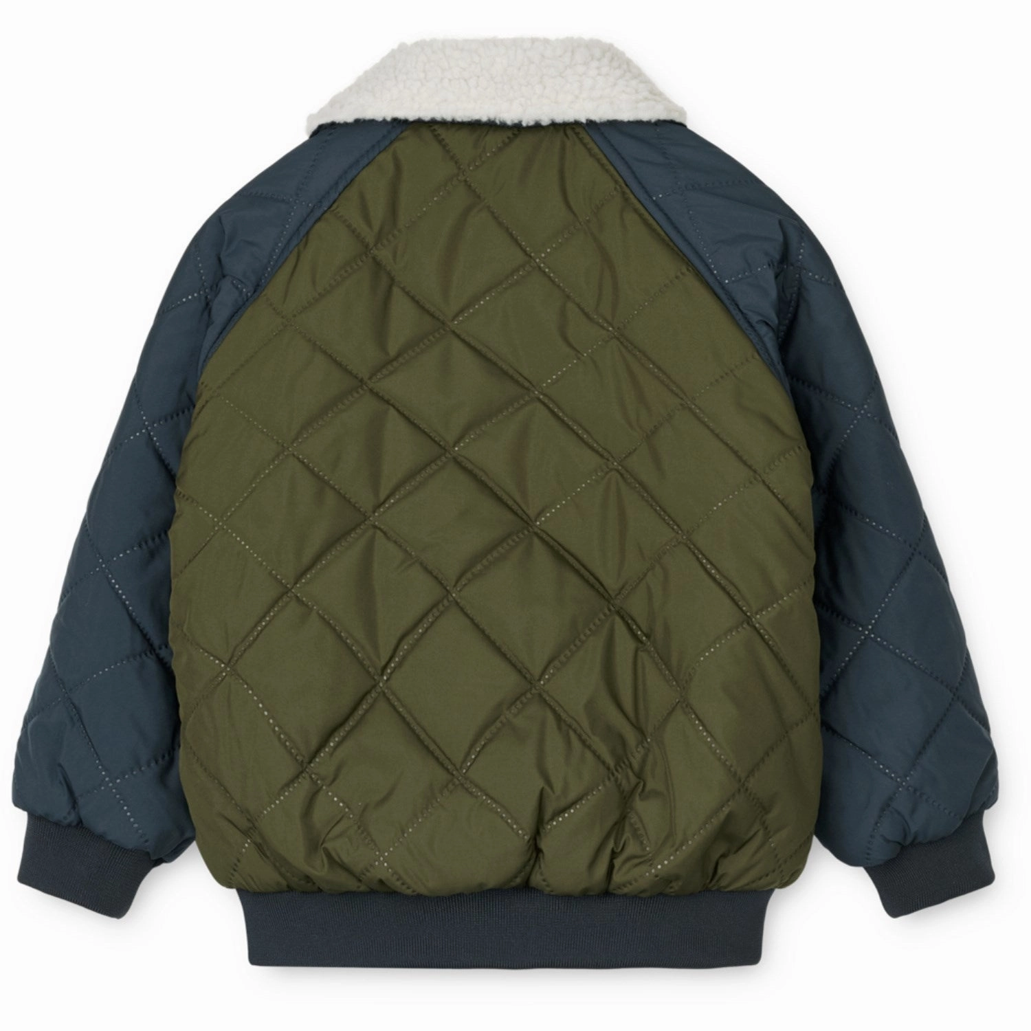 Non Restrictive Movement Cut Double Stitch Seams LIEWOOD Classic Navy / Army Brown Mira Jacket