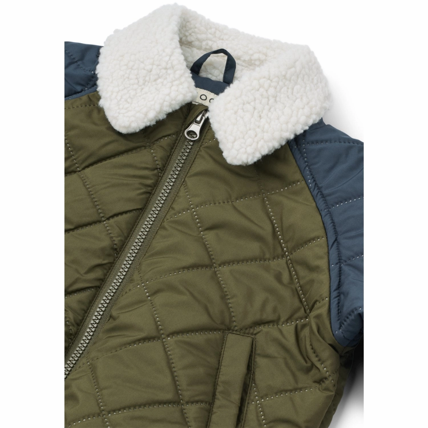 LIEWOOD Classic Navy / Army Brown Mira Jacket WeatherproofCoating