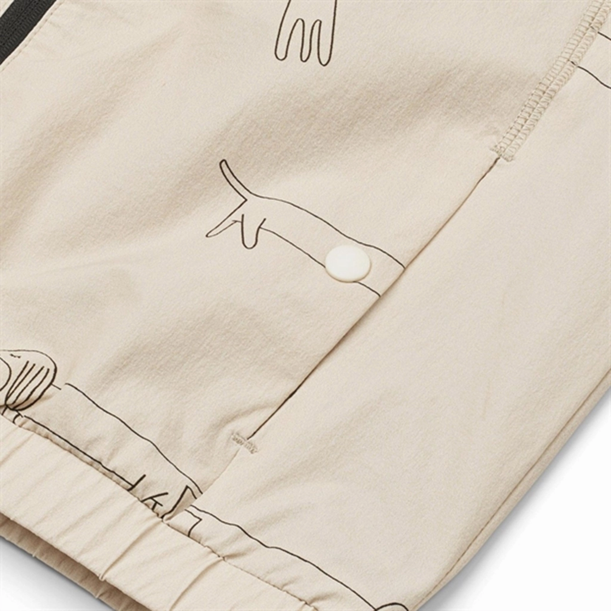 Seamless Stitching Stylish Basics Liewood Dog/Sandy Alison Jacket