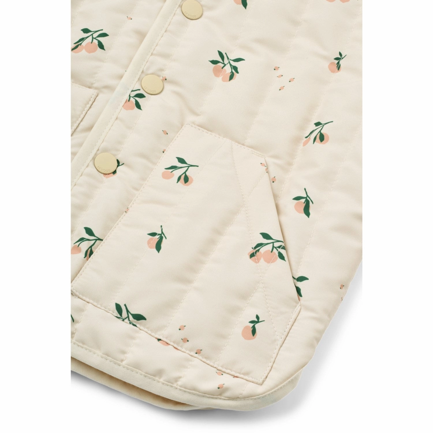 Full Length Zipper LIEWOOD Peach / Sea Shell Bea Jacket With Frill