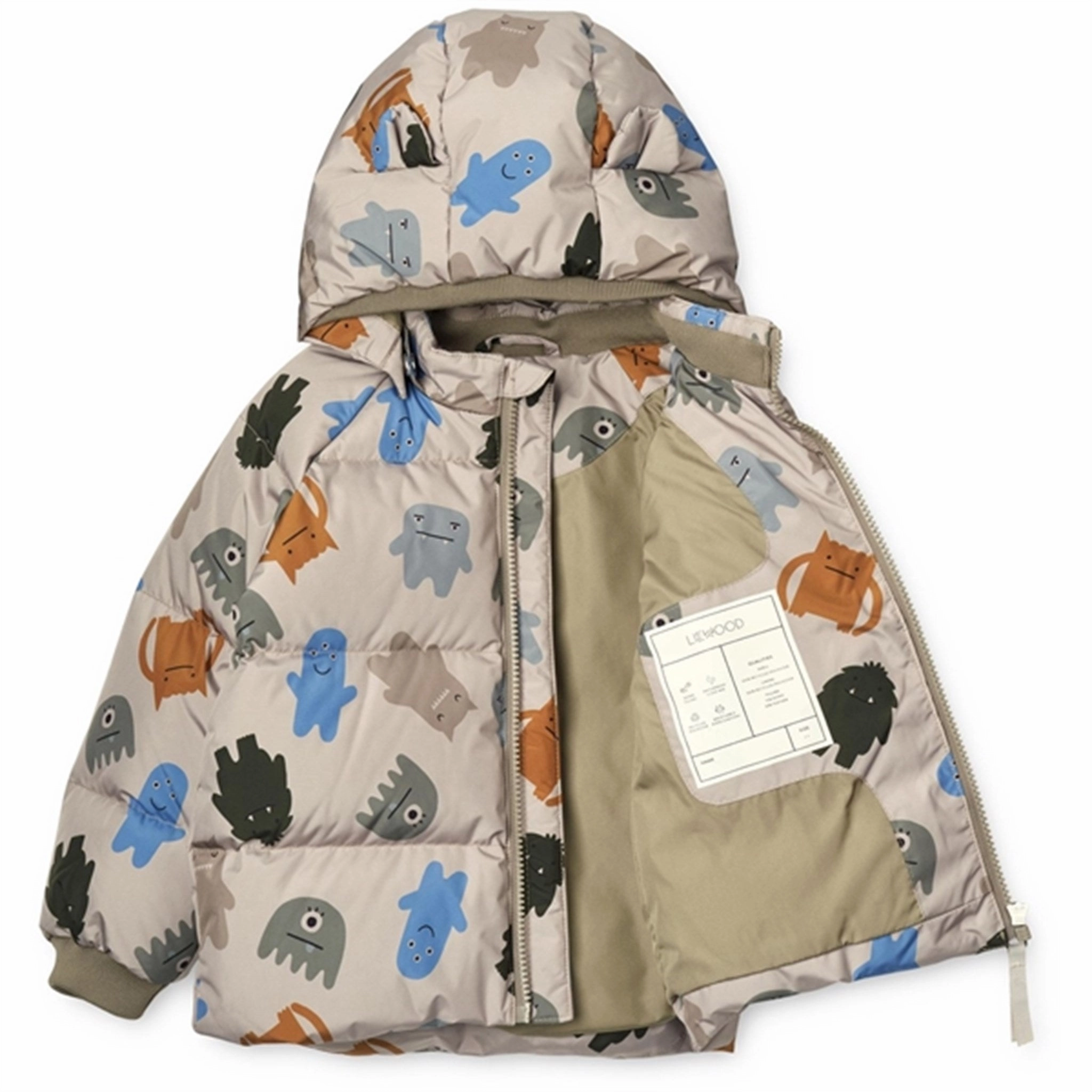 Transitional Daily Fit Liewood Polle Puffer Jacket Monster Koala