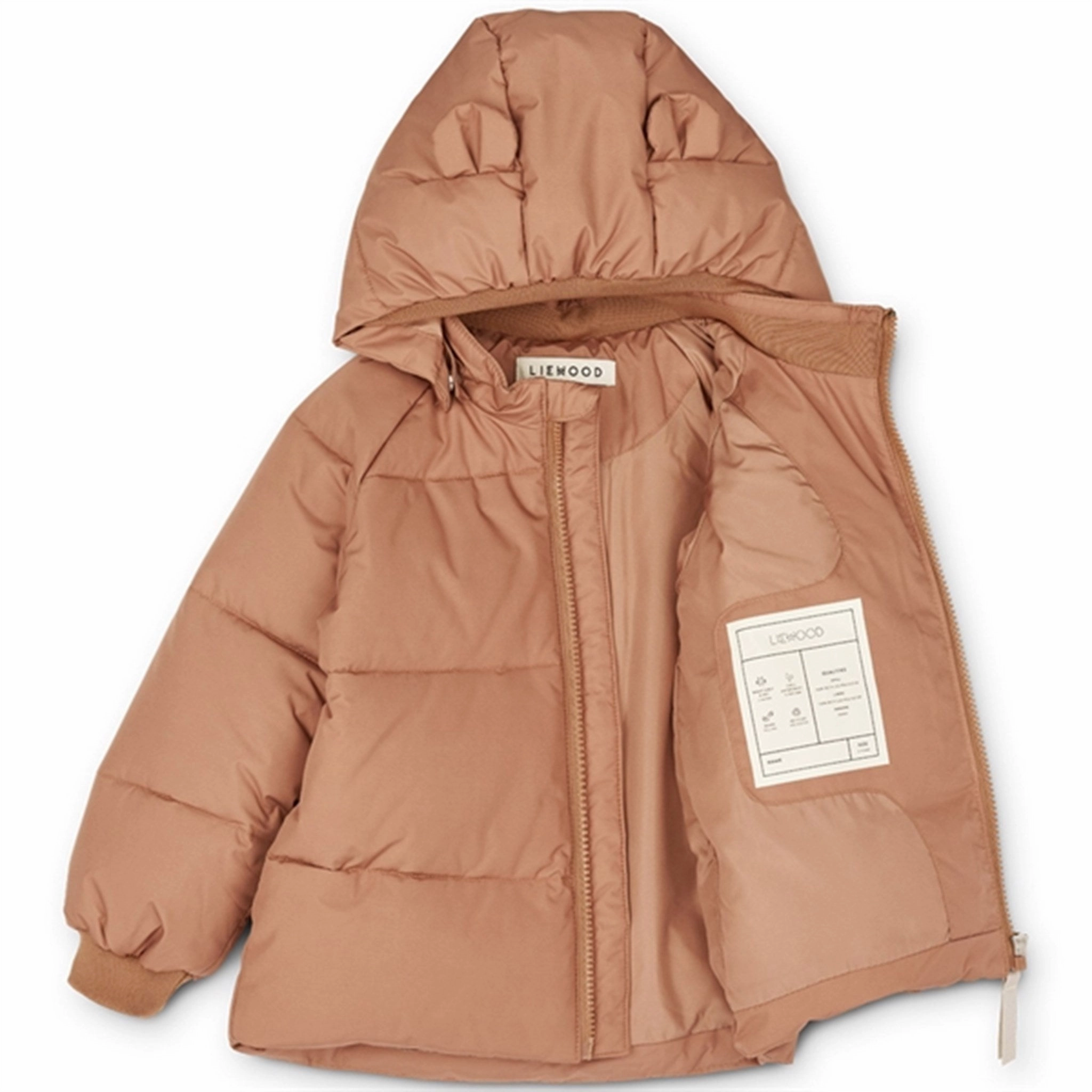 Eco Friendly Fabric Liewood Polle Puffer Jacket Tuscany Rose