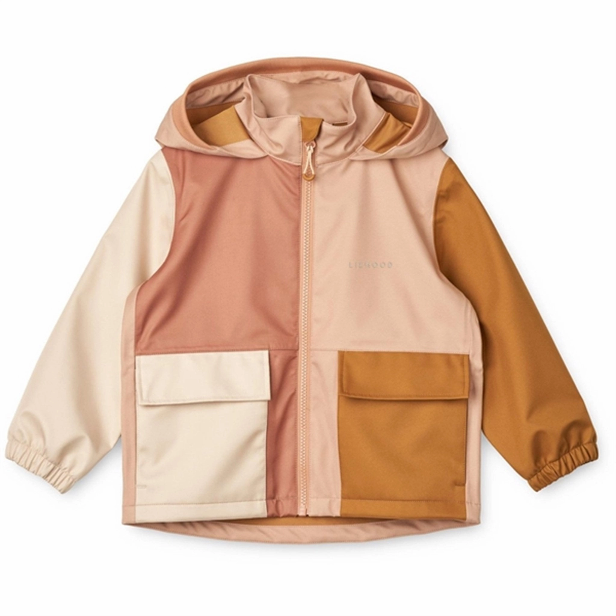 Relaxed Fit Structure Many Pockets Liewood Rose Multi Mix Aron Jacket