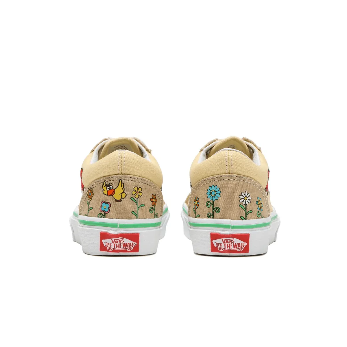Minimalist Footwear   Sesame Street Kid's Old Skool 'Multi'