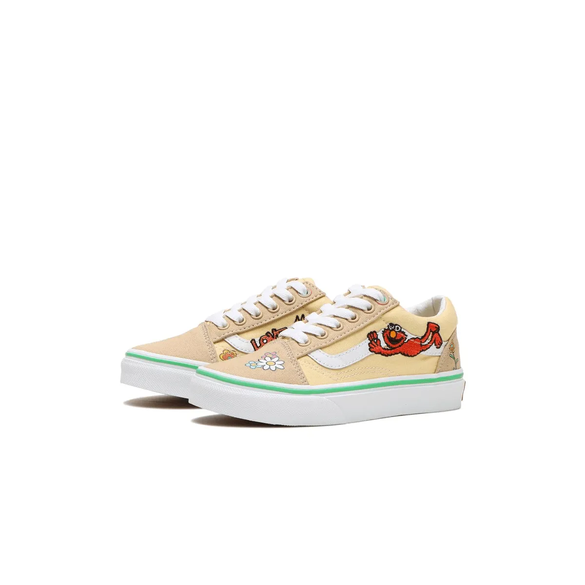   Sesame Street Kid's Old Skool 'Multi' Open Toe