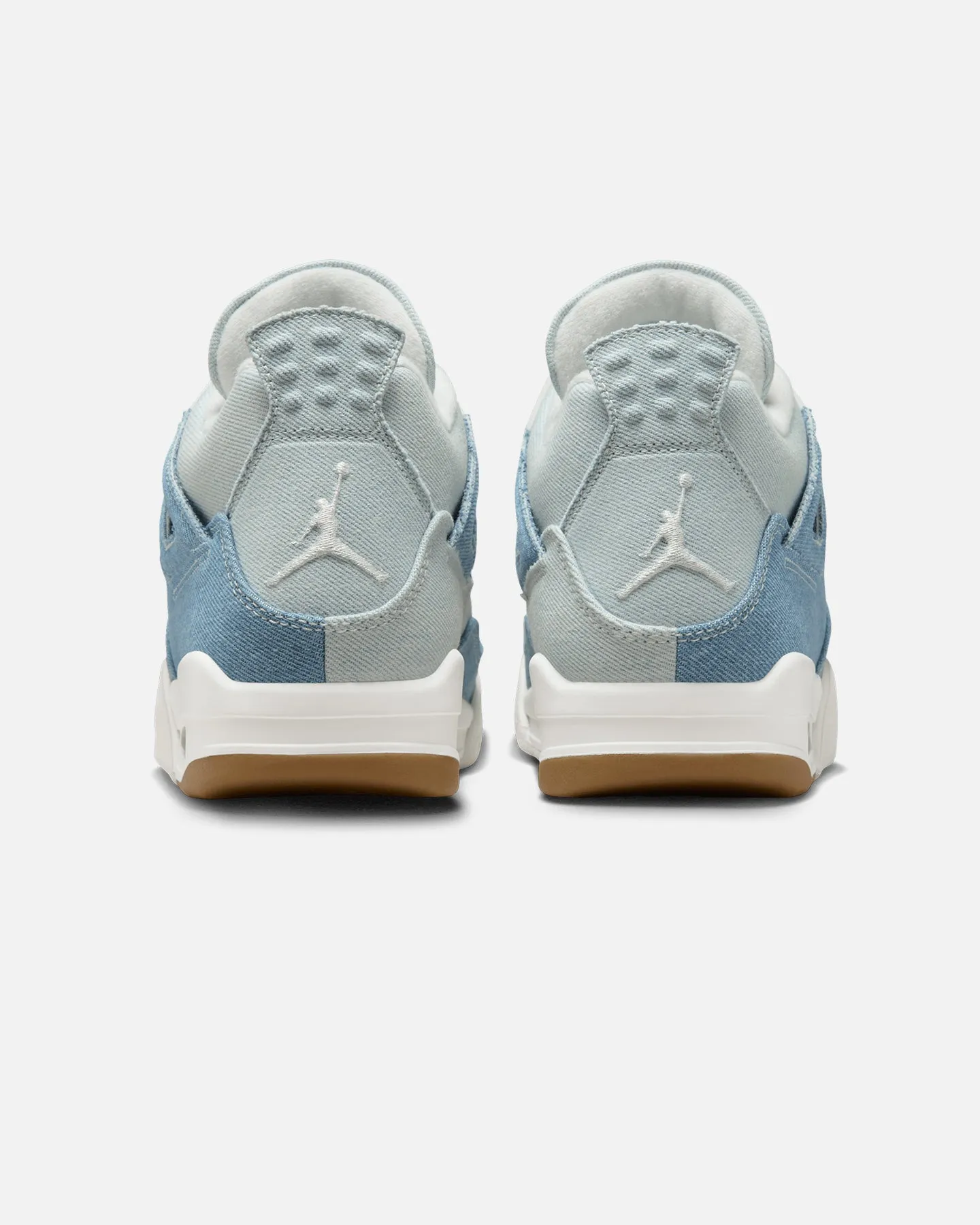amateur joggers' shoes Cushioned Landing Jordan Women's Air Jordan 4 Retro "Worn Blue Denim" Sail