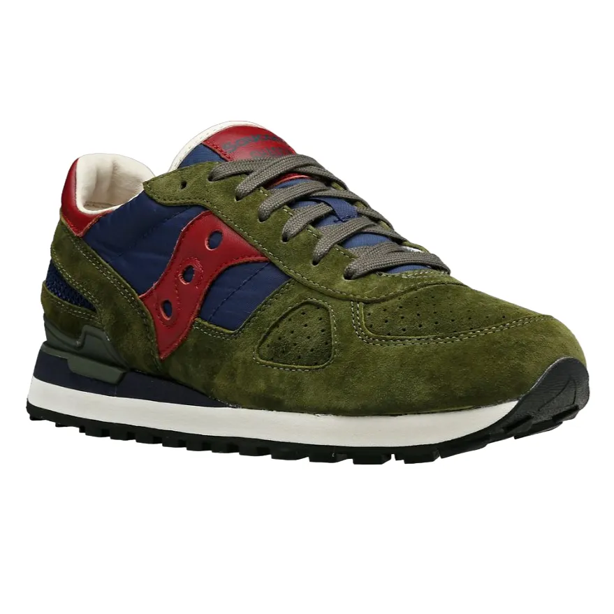 Saucony Originals scarpa sneakers da uomo Shadow Original S70780-2 verde foresta-blu Reliable Product