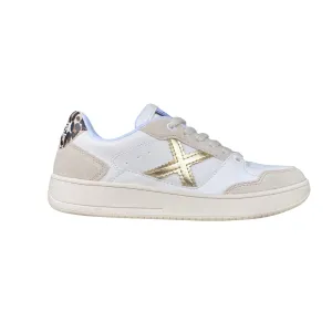 Munich scarpa sneakers da donna Legit 94 8908094 bianco-oro-animalier scratch - resistant shoes
