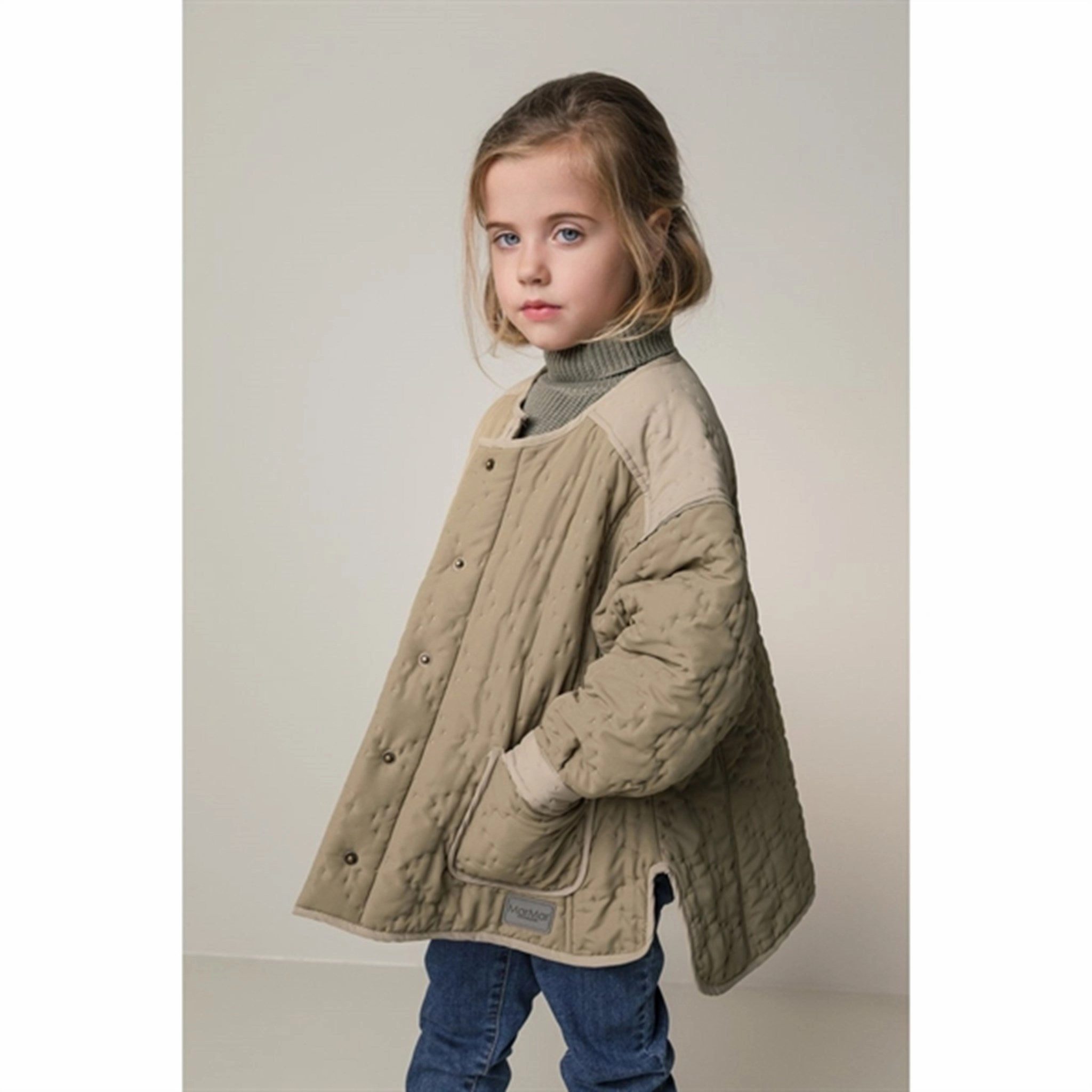 FullLengthZip Snow Ready Outfit MarMar Sandstone Ova Thermo Jacket