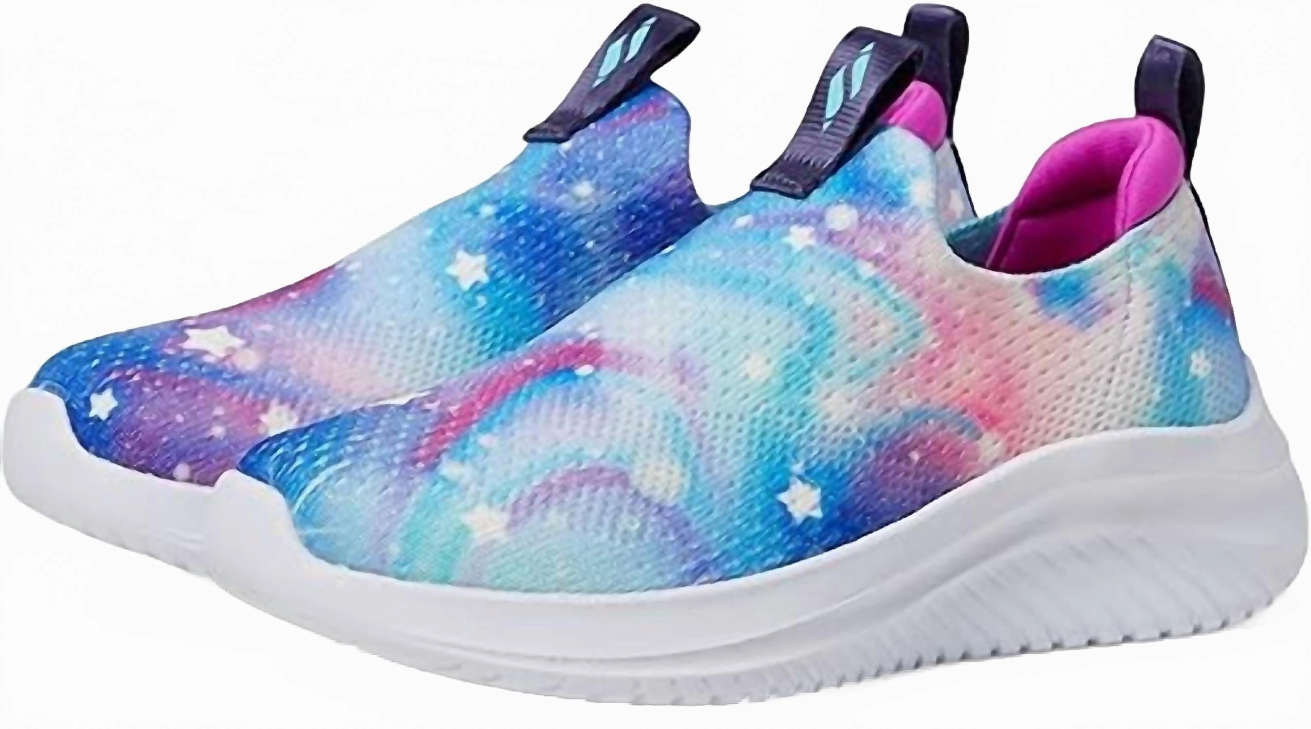 Eco Friendly Kid's Ultra Flex 3.0 Sneaker In Glowing Galaxy