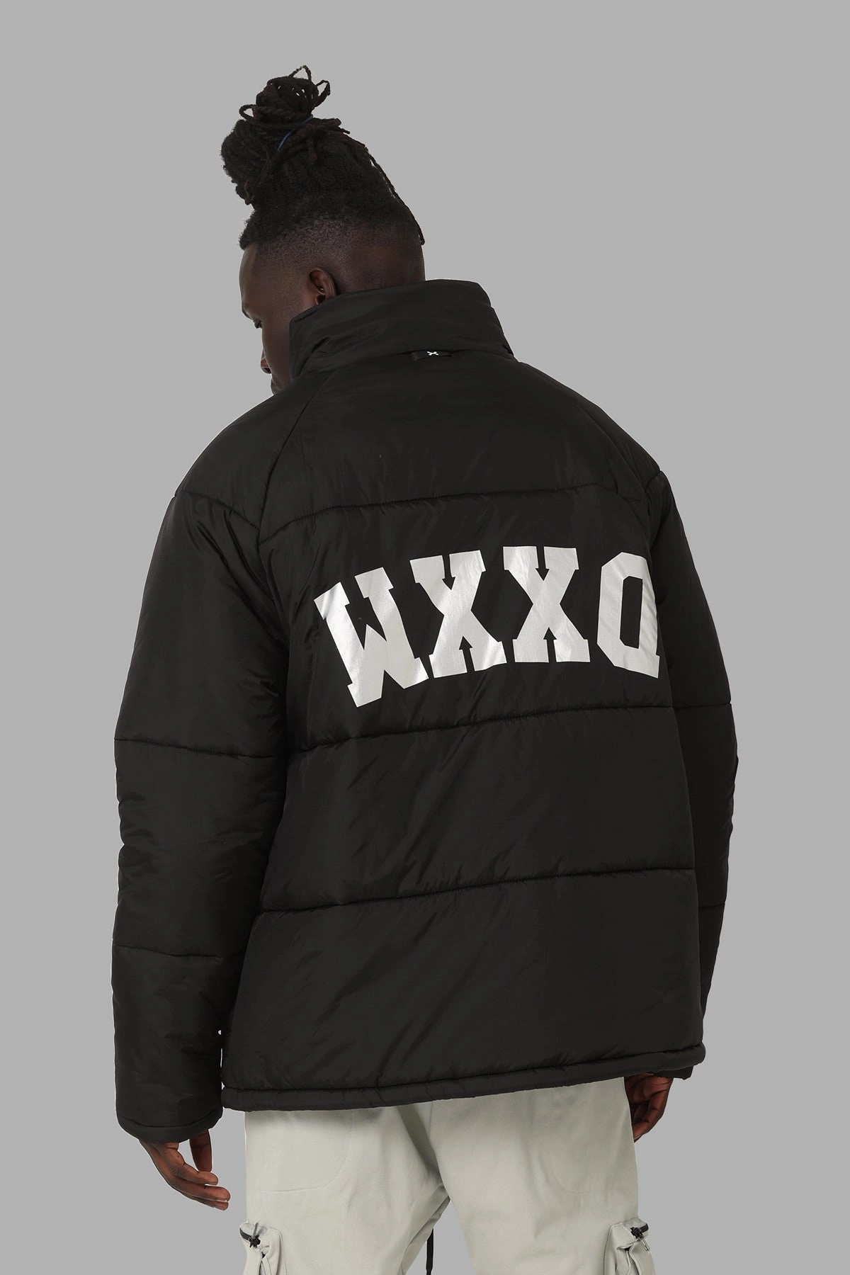 Snow Friendly DXXMLife L-6 B Tactical Puffer Jacket Black