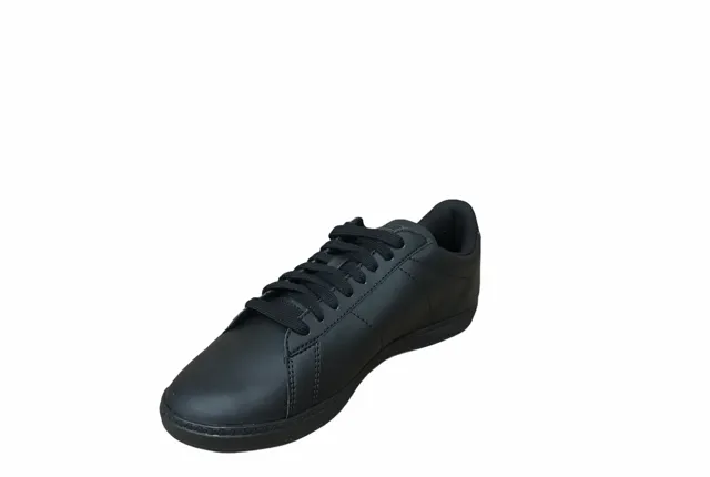 Le Coq Sportif scarpa sneakers da uomo Courtset S Leather 1720243 nero running for coordination Stunning look