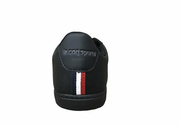 Le Coq Sportif scarpa sneakers da uomo Courtset S Leather 1720243 nero Agile Support