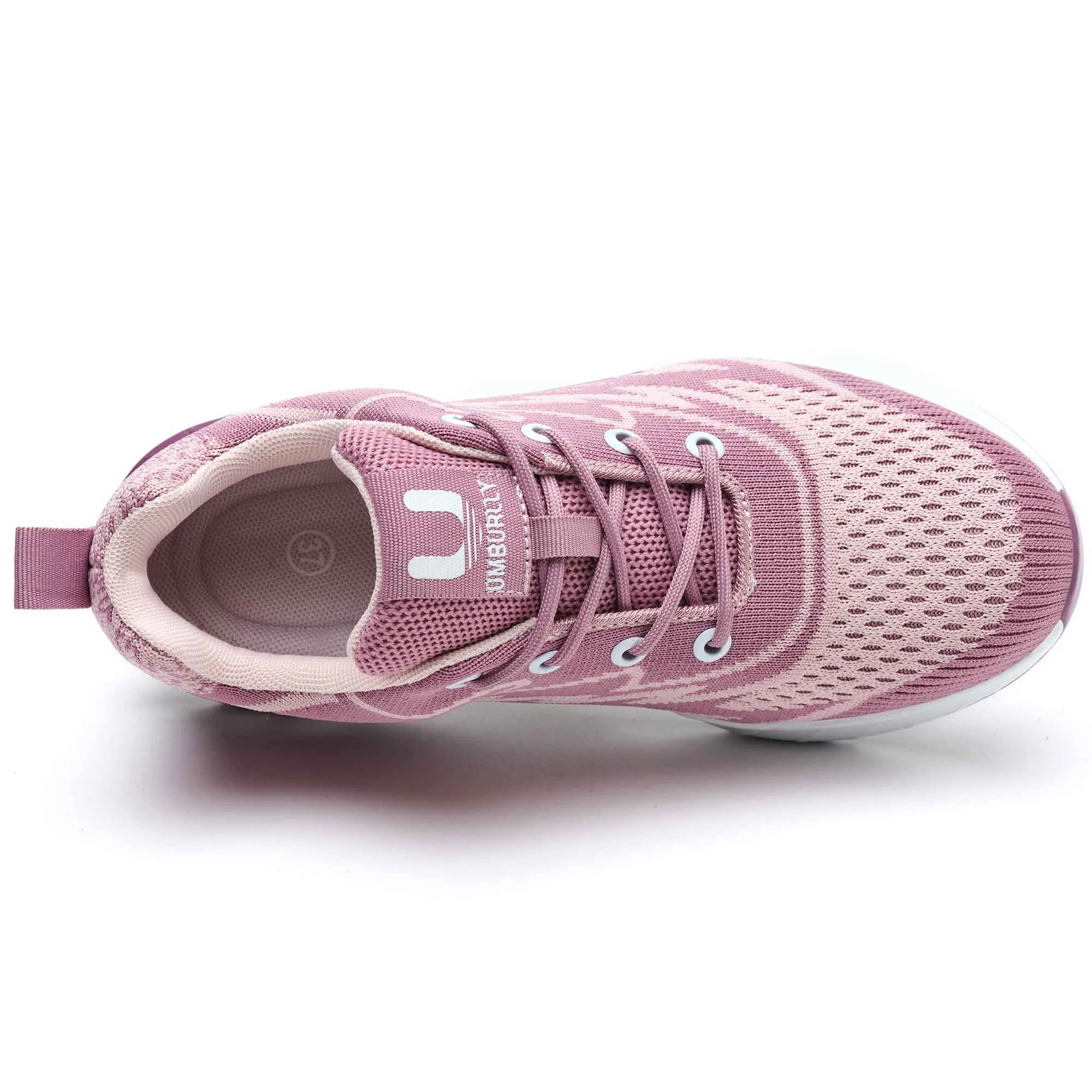 Lightweight Breathable Comfort Purple Knit Mesh Steel Toe Safety Shoes for Women