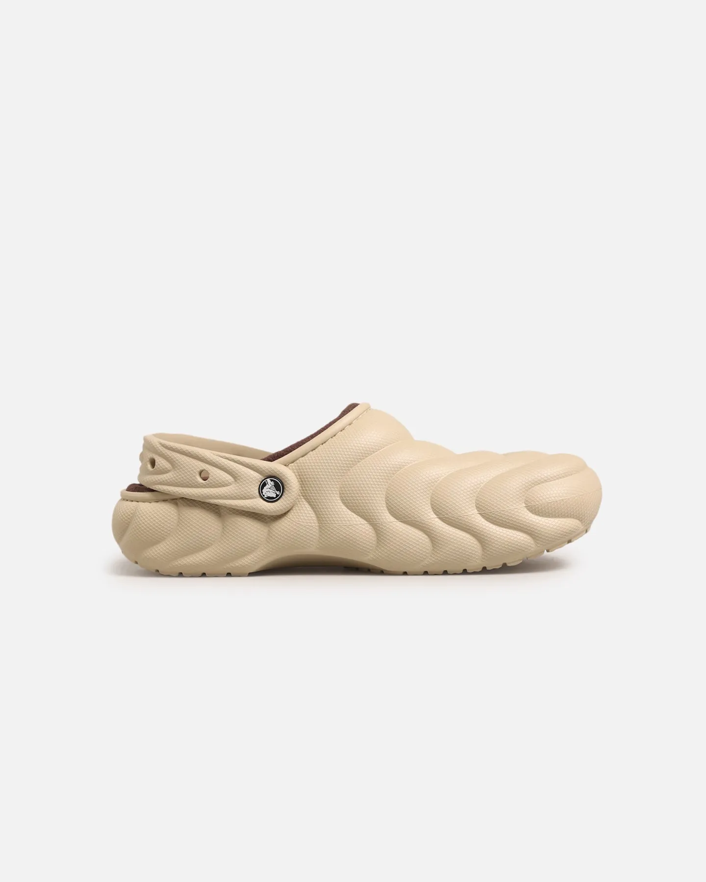 Lightweight Comfort Crocs Classic Lined Overpuff Clog Moth
