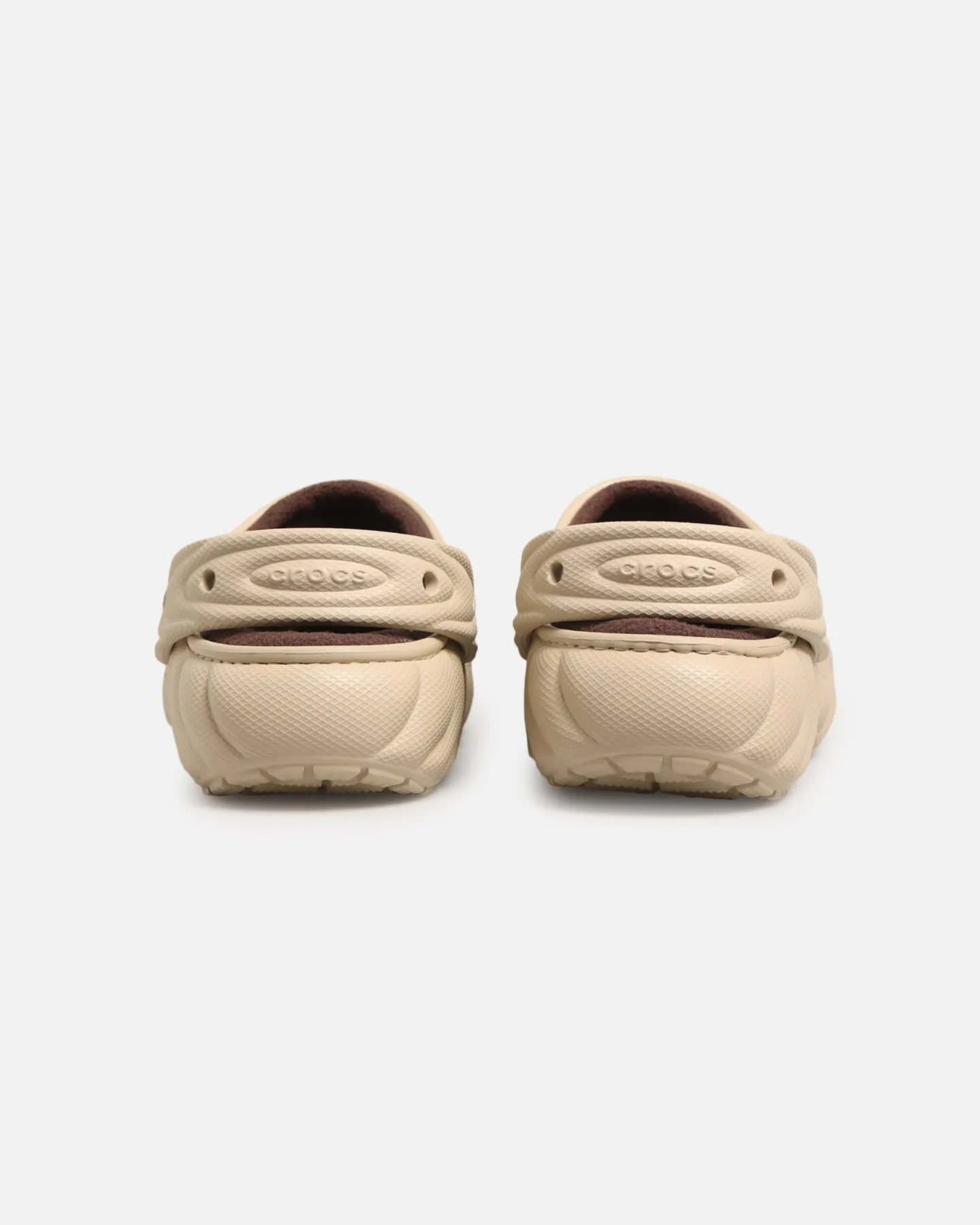 Crocs Classic Lined Overpuff Clog Moth Quick Slip Fit Shoes