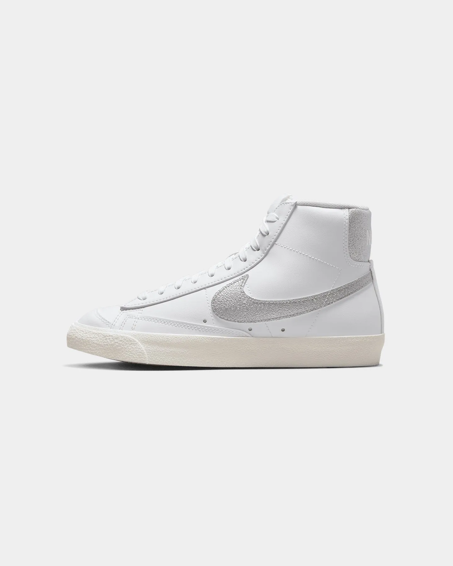 Durable TPU Frame AllPurpose Nike Women's Blazer Mid '77 White/Metallic