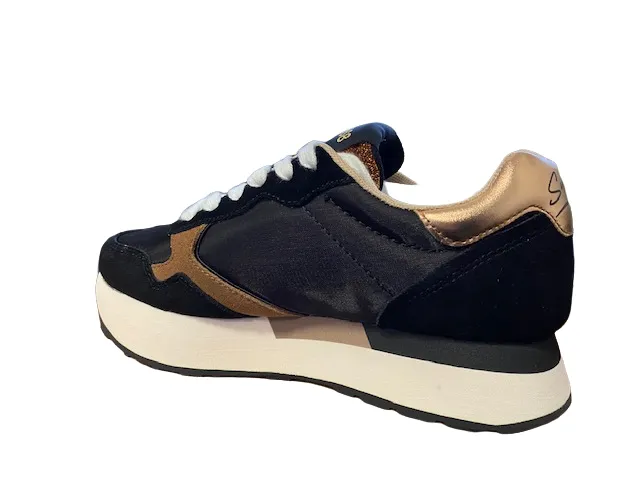 Sun68 sneakers donna Kelly Nylon Solid Z42214 11 nero long - distance use Adaptive Harness