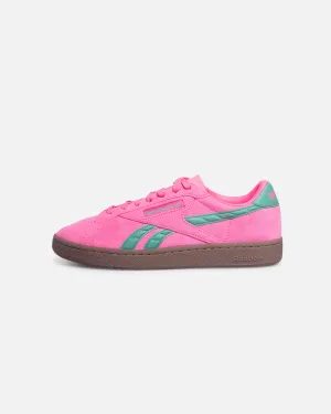 Reebok Women's Club C Grounds UK Pink/Green Rollbar Support Frame High-performance