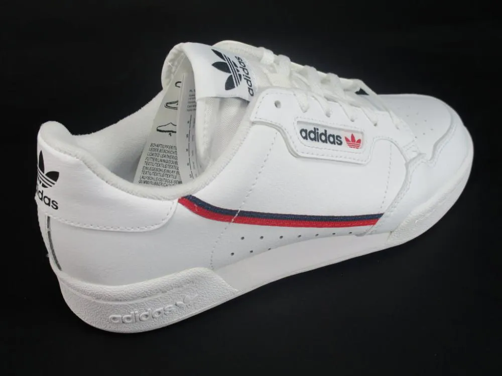 occasional - use Adidas Originals scarpa sneakers da ragazzi Continental 80 J F99787 bianco-rosso-blu
