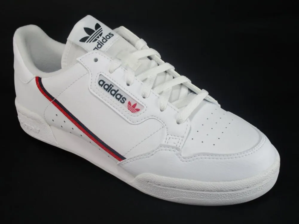 Responsive Foam Layer 3D Printed Components Adidas Originals scarpa sneakers da ragazzi Continental 80 J F99787 bianco-rosso-blu