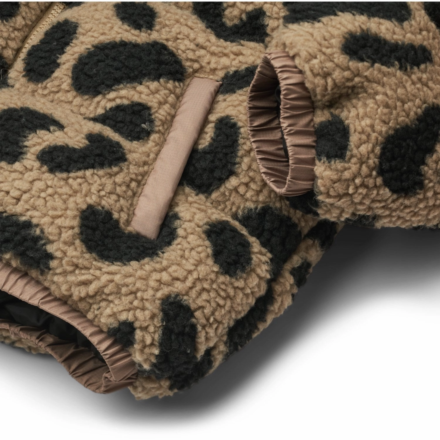 Durable Outer Shell Neutral Tone LIEWOOD Mega Leo / Oat Mix Niko Pile Jacket