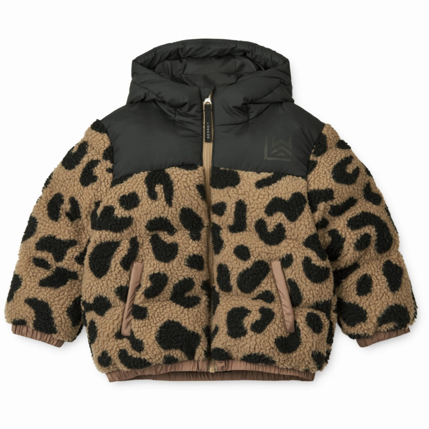Modern Street Compressed Packing Design LIEWOOD Mega Leo / Oat Mix Niko Pile Jacket