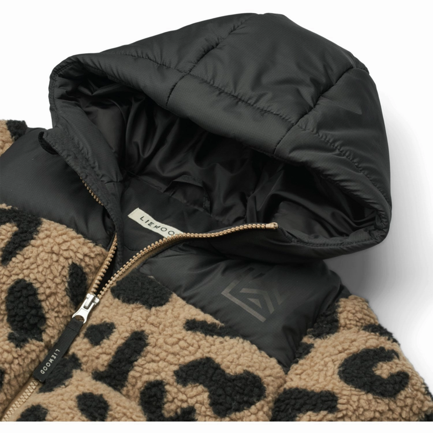 LIEWOOD Mega Leo / Oat Mix Niko Pile Jacket Everyday Active Style TapedSeamConstruction