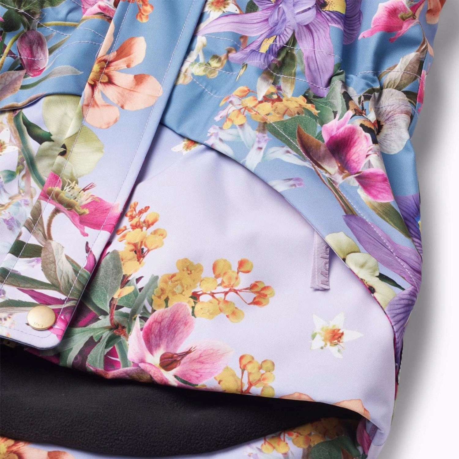 Molo Gradient Bloom Cathy Jacket Tear Resistant Panels Simple Detail