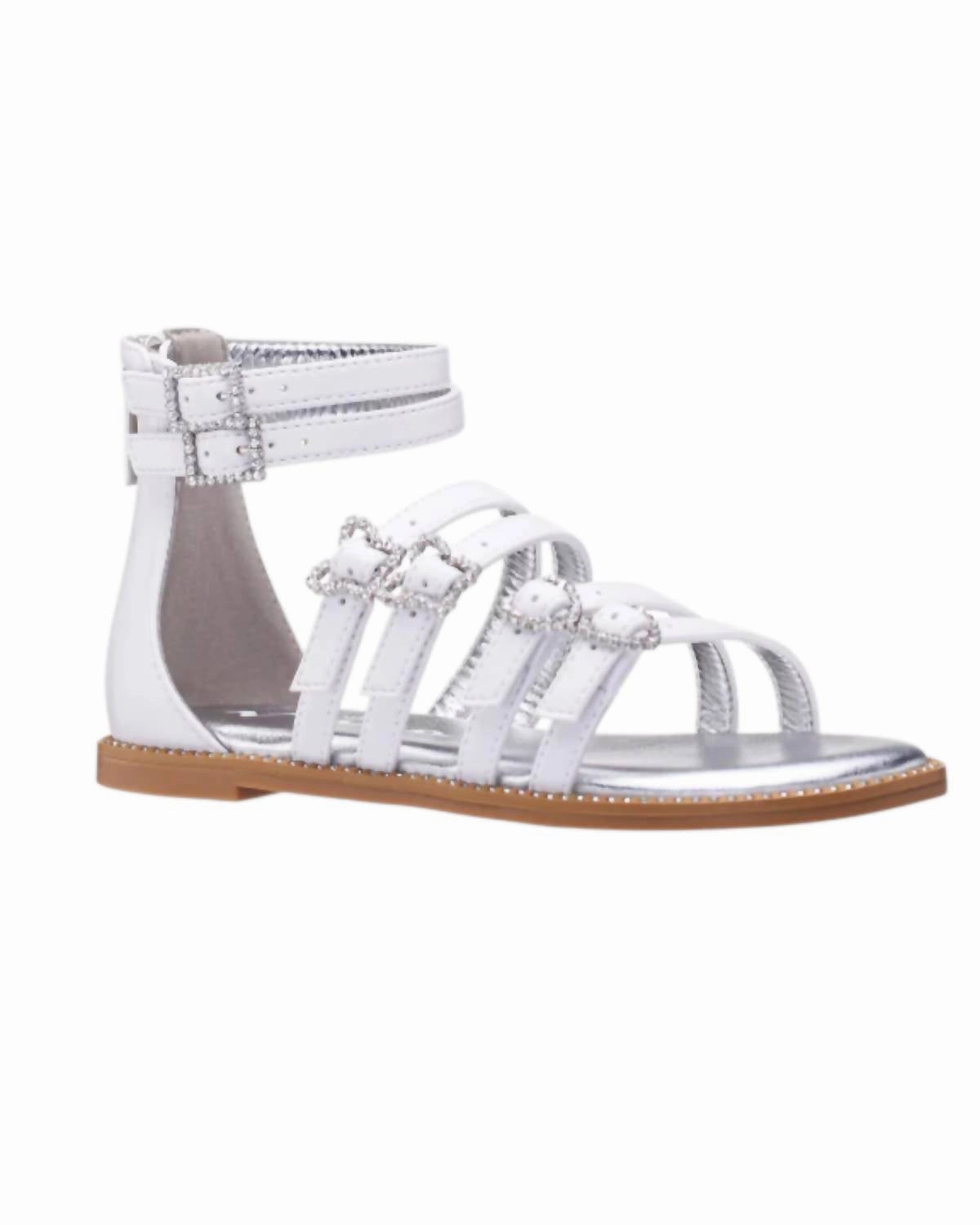 Refined performance Running Gear Girl's Brie Sandals In White