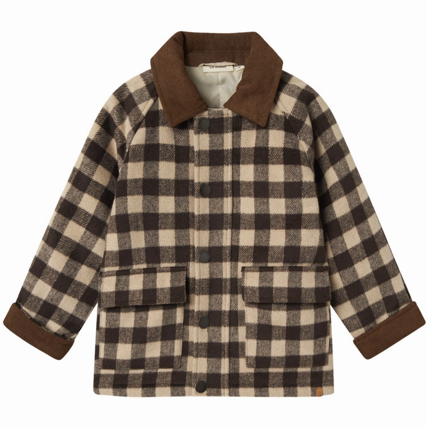 Flex Fit Fabric Lil'Atelier Turtledove Nmmnima Loose Jkt Lil