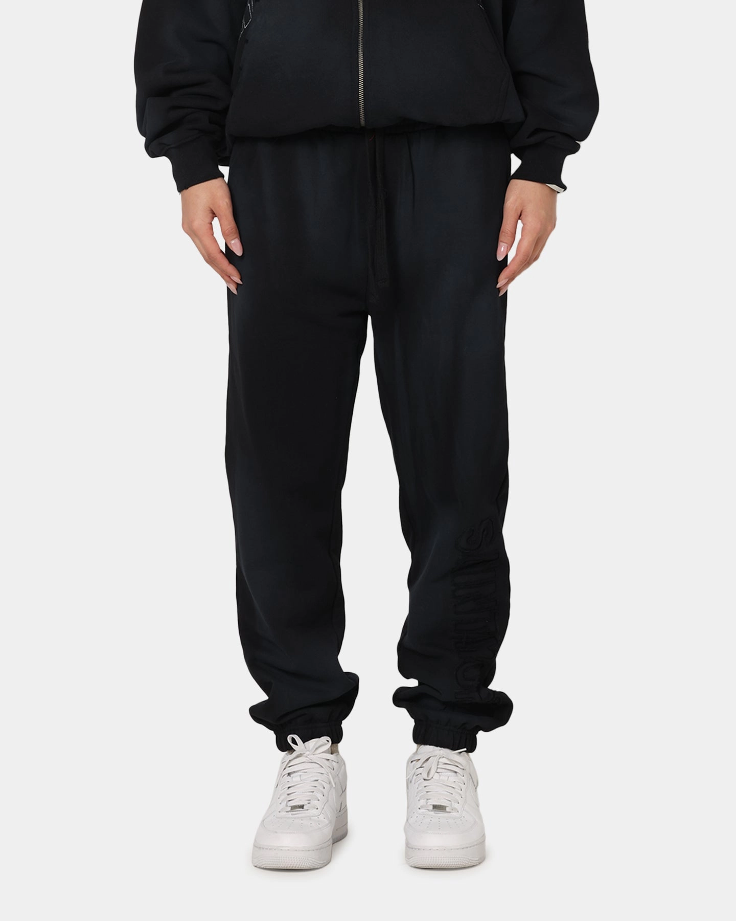 Saint Morta Manticore Sweatpants Sunfade Black Essential Waist