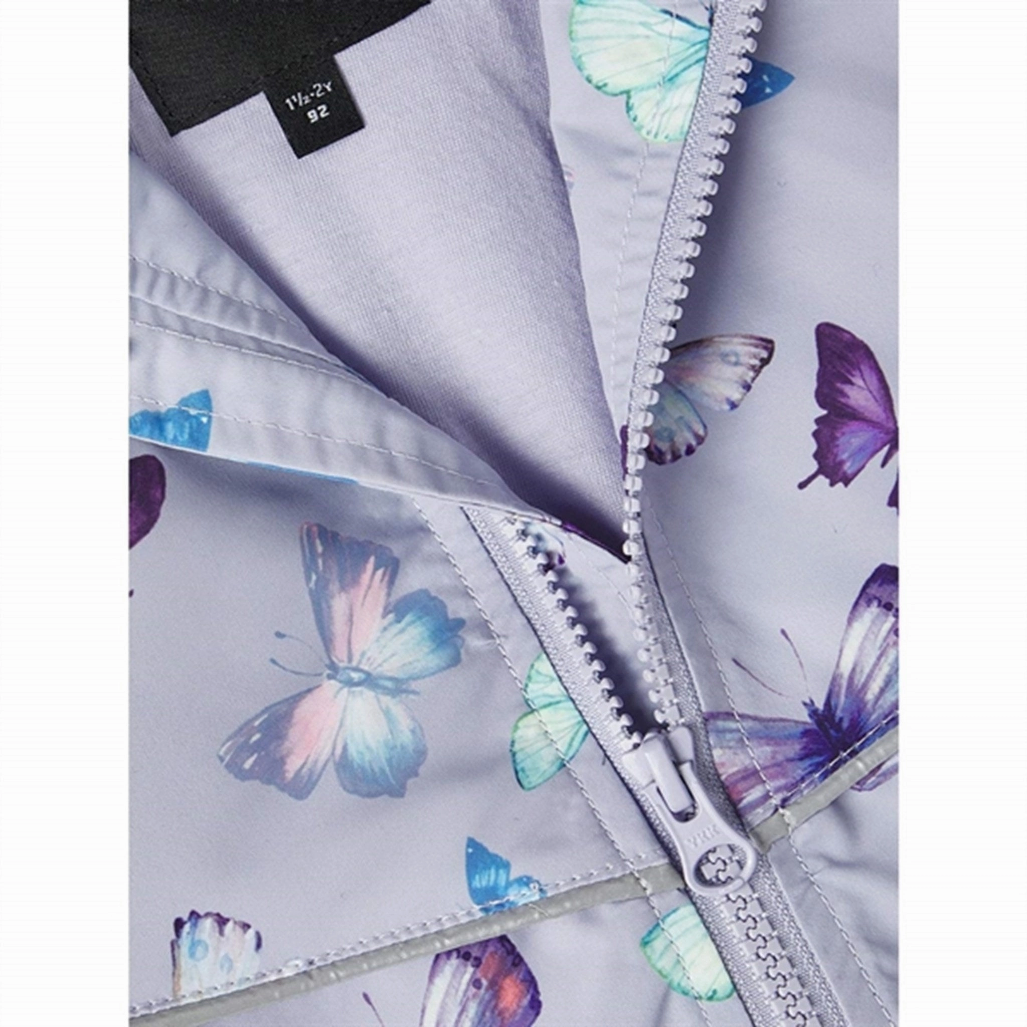 Name it Cosmic Sky Maxi Jacket Soft Butterfly Elastic hem SeamlessBonding
