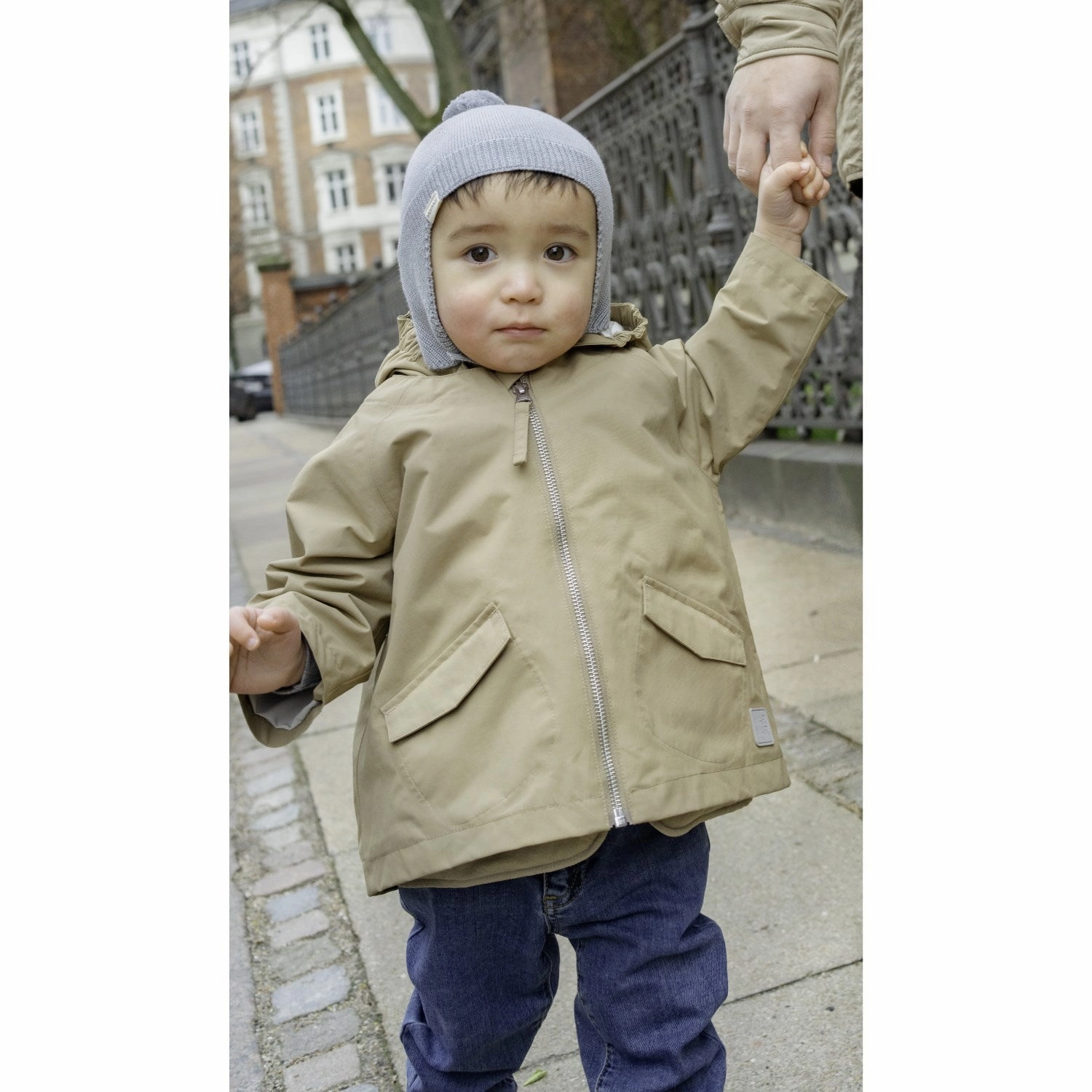 Soft Shell MarMar Tech. Parka Sepia Brown Ovi Jacket Outerwear