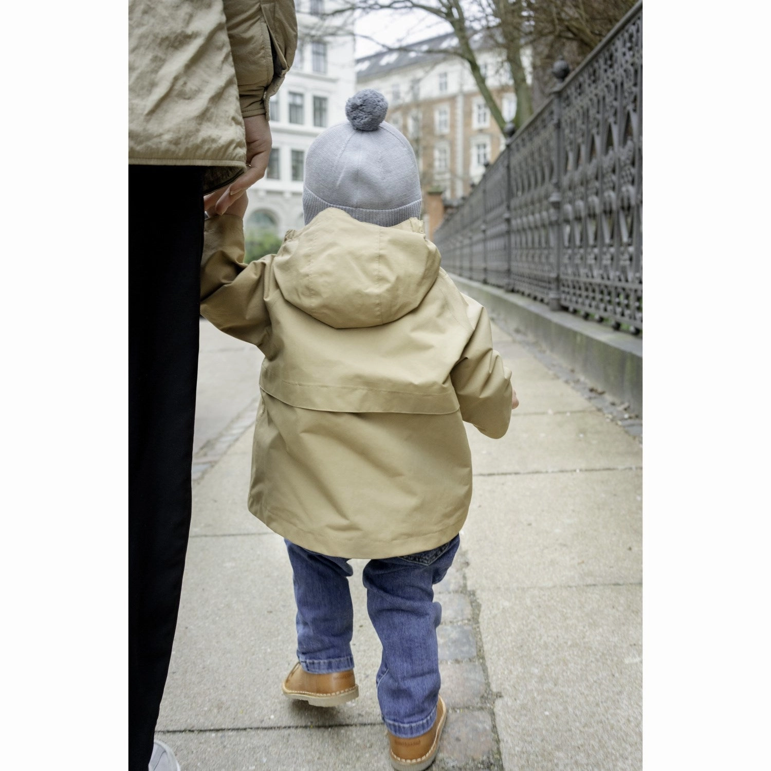 MarMar Tech. Parka Sepia Brown Ovi Jacket Outerwear Ergonomic Mobility Cut Classic Look