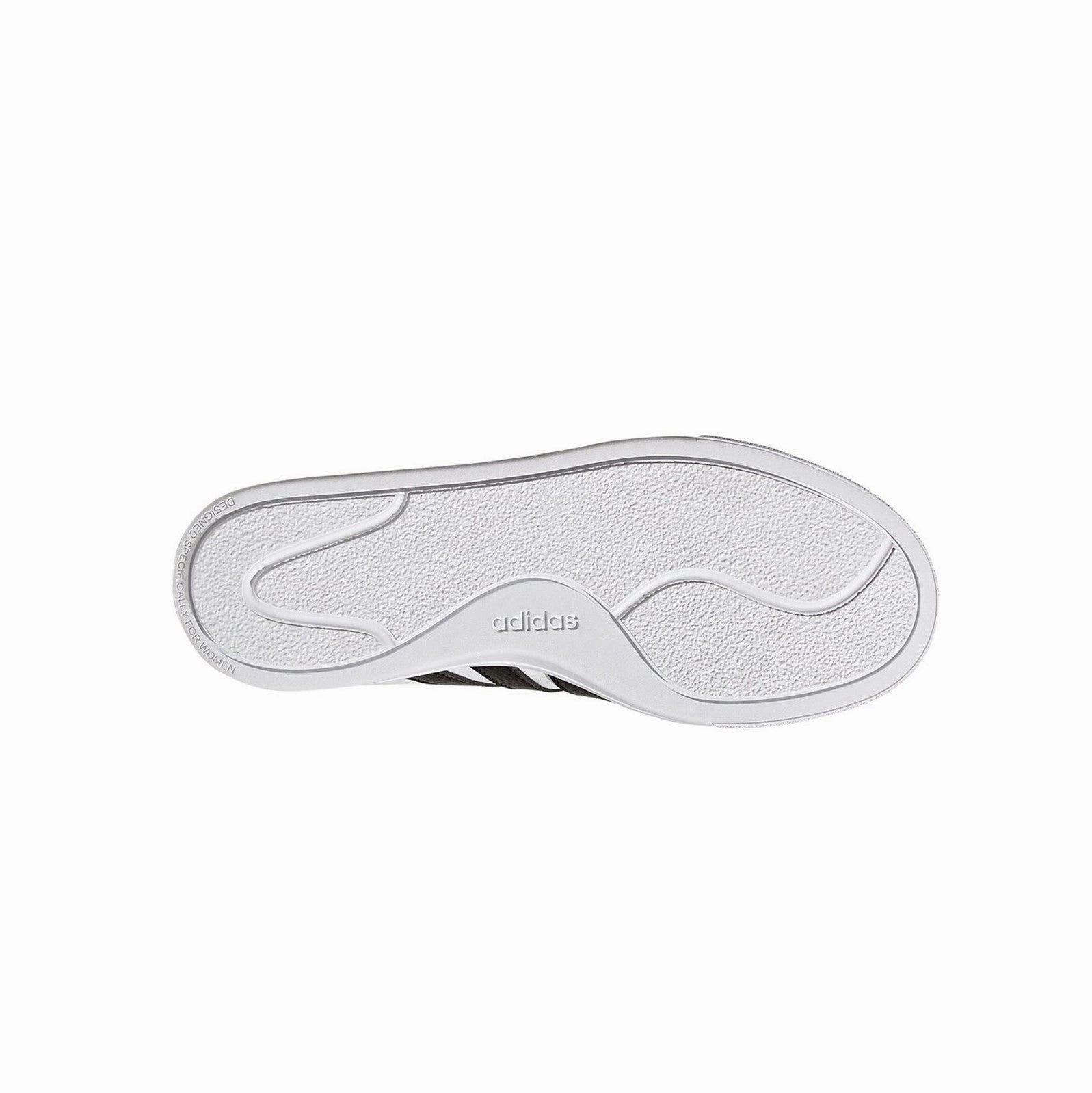 Multi Density Midsole Adidas sneakers da donna con zeppa Court Platform HQ4532 bianco nero