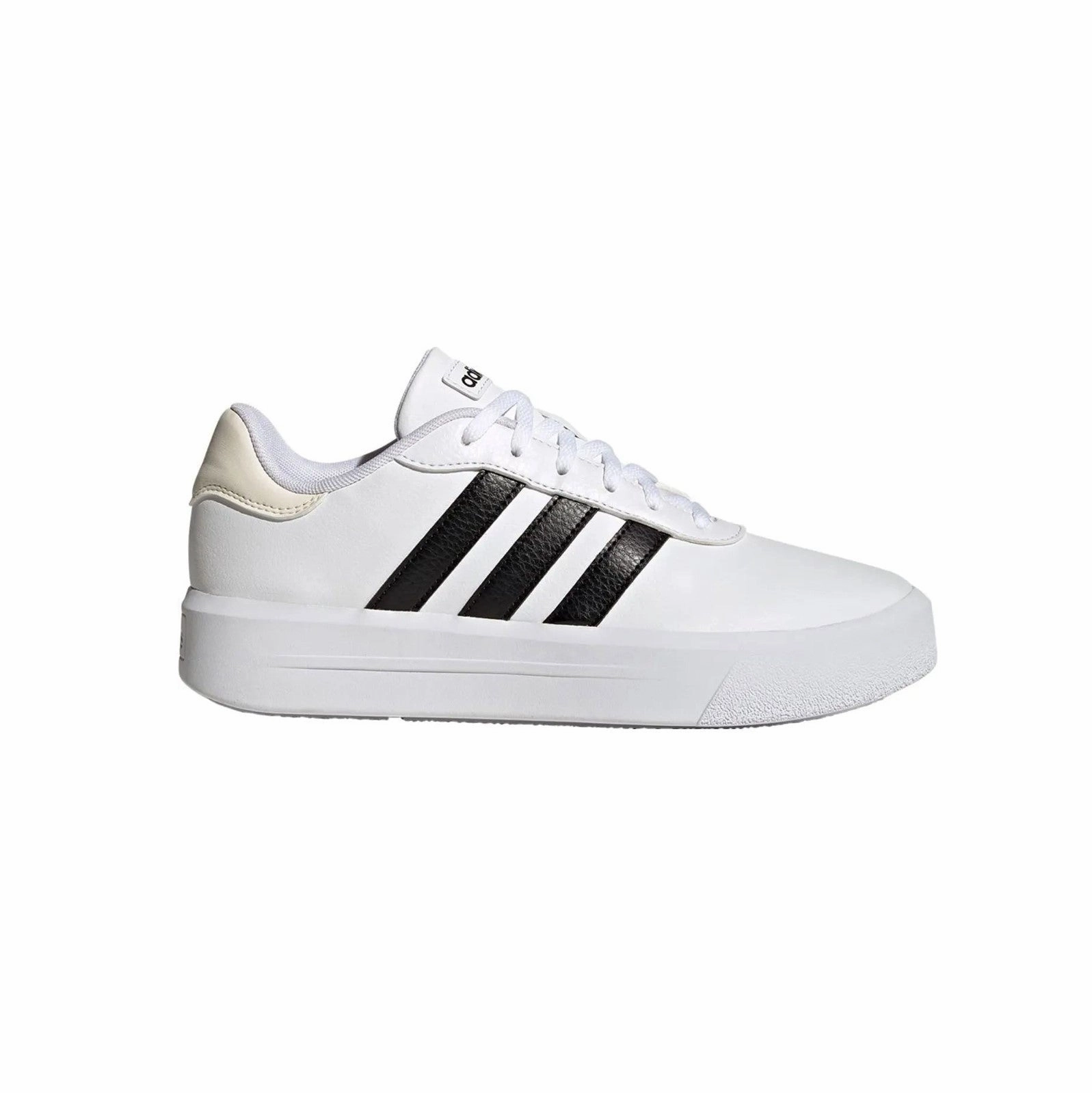 running with a running vest Adidas sneakers da donna con zeppa Court Platform HQ4532 bianco nero