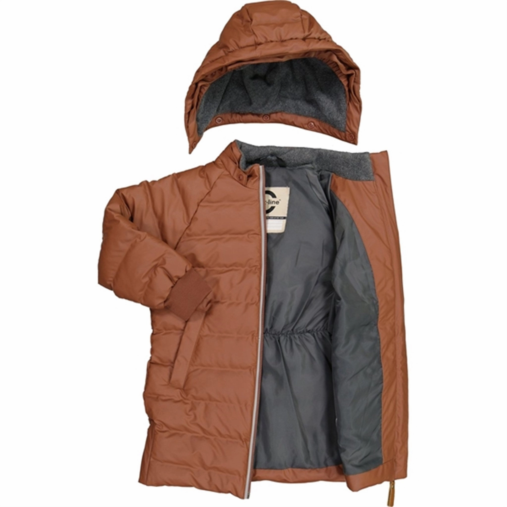 Eco Nice Lightweight Windbreaker Tech Mikk-Line Puff Long Jacket Mink