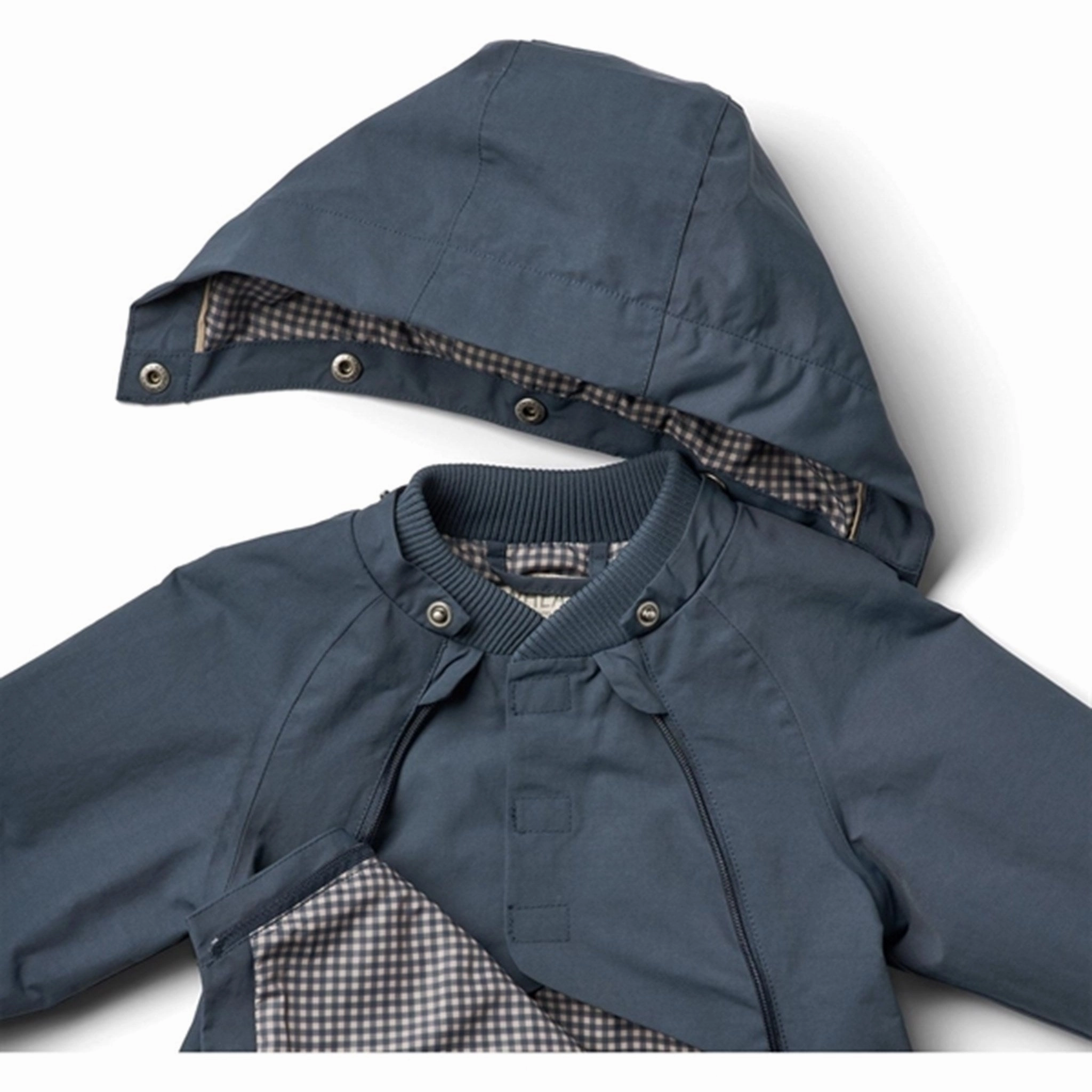 Wheat Jacket Sveo Tech Blue Waves Everyday Comfort Fit