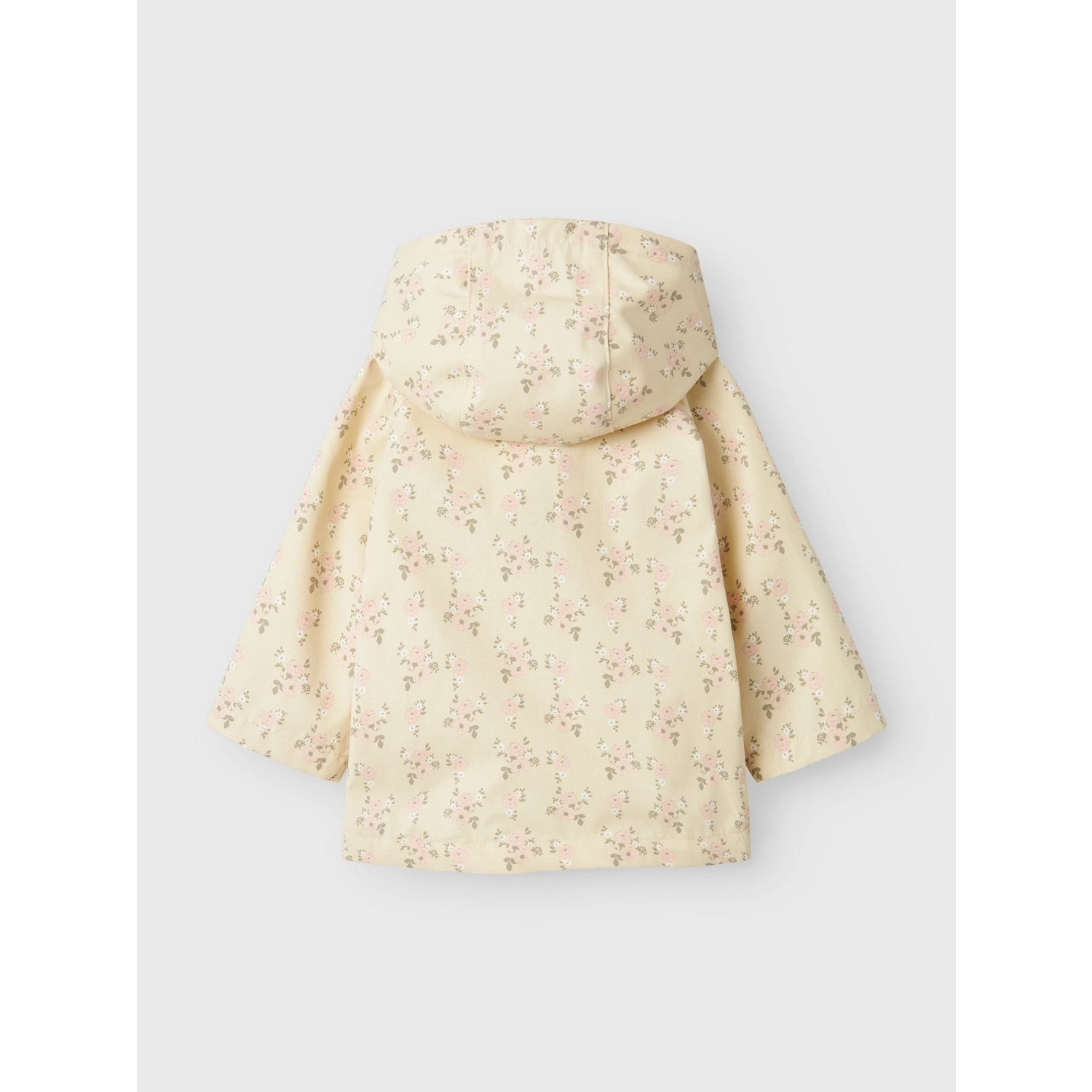Lil'Atelier Bleached Sand Gerda Loose Jacket AOP Fo Eco Friendly Dye Process