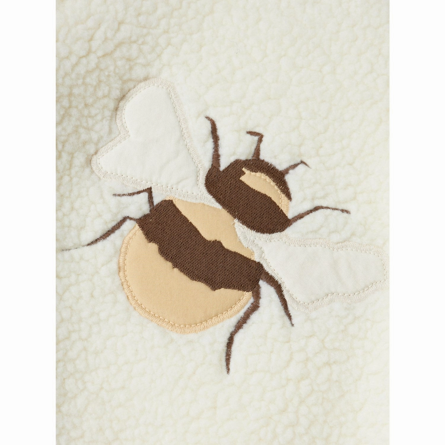 Rugged Daily Style Lil'Atelier Coconut Milk Bee Lajo Bomber Jacket