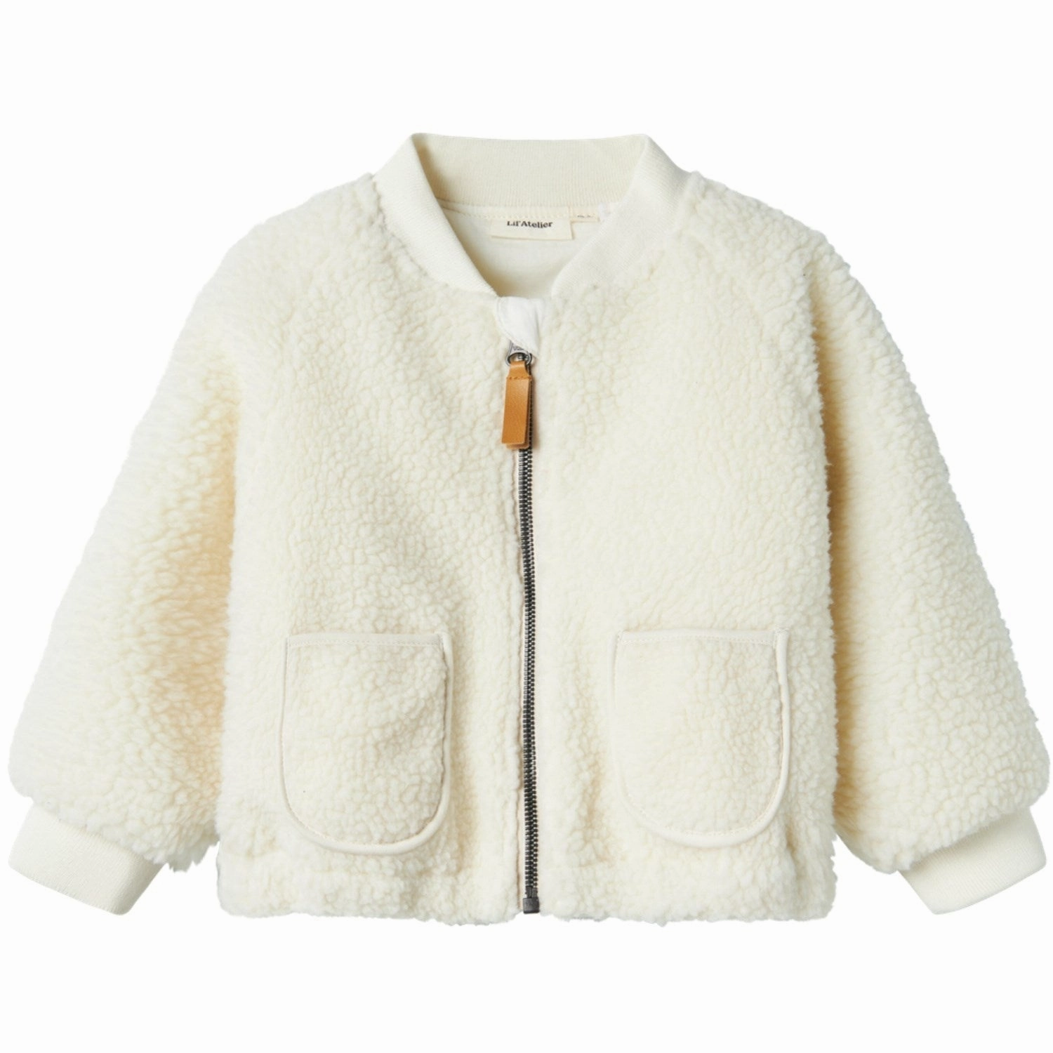 Lil'Atelier Coconut Milk Ladybug Lajo Bomber Jacket Versatile Style Modern Minimal