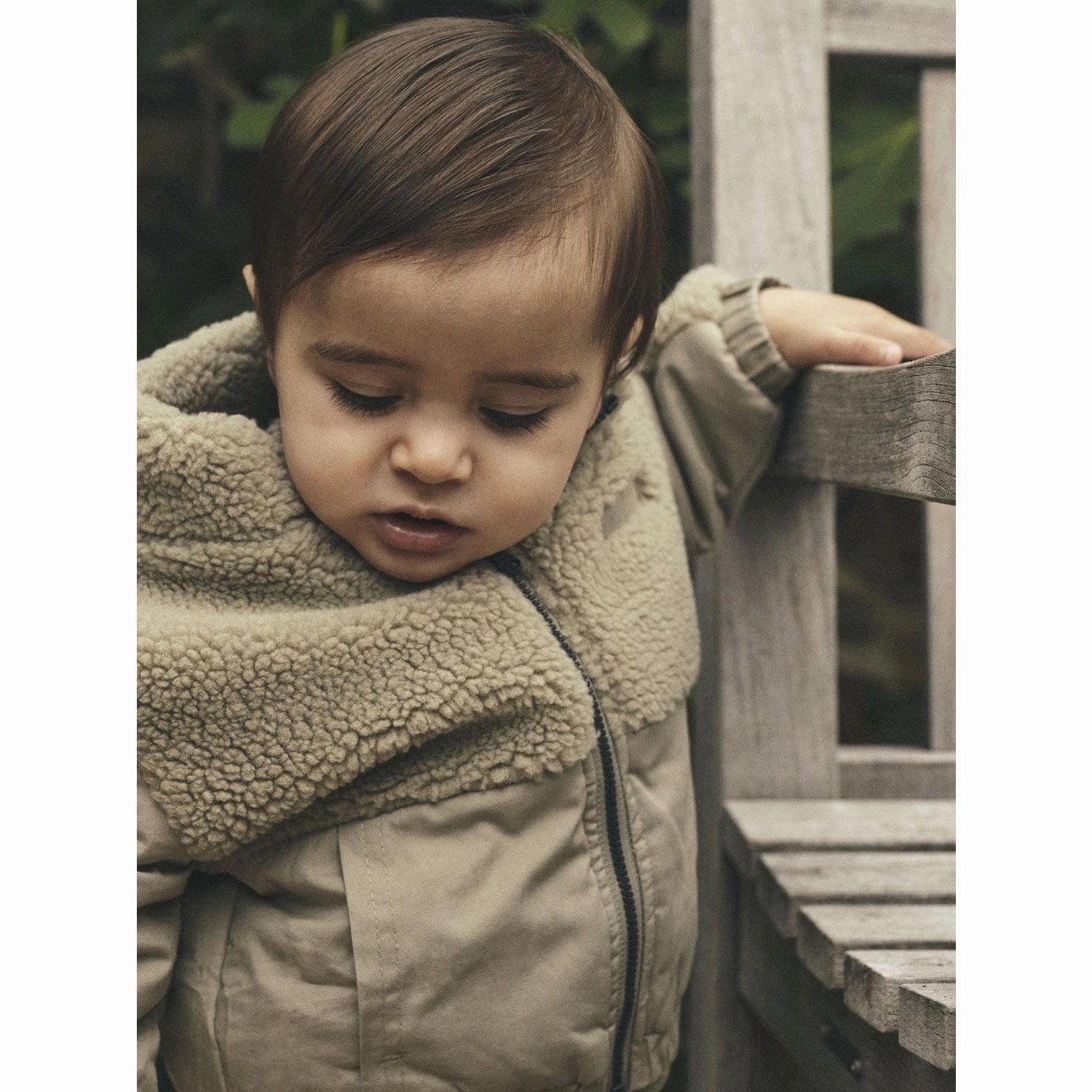 Lil'Atelier Laurel Oak Nalo Loose Jacket Solid TemperatureRegulating