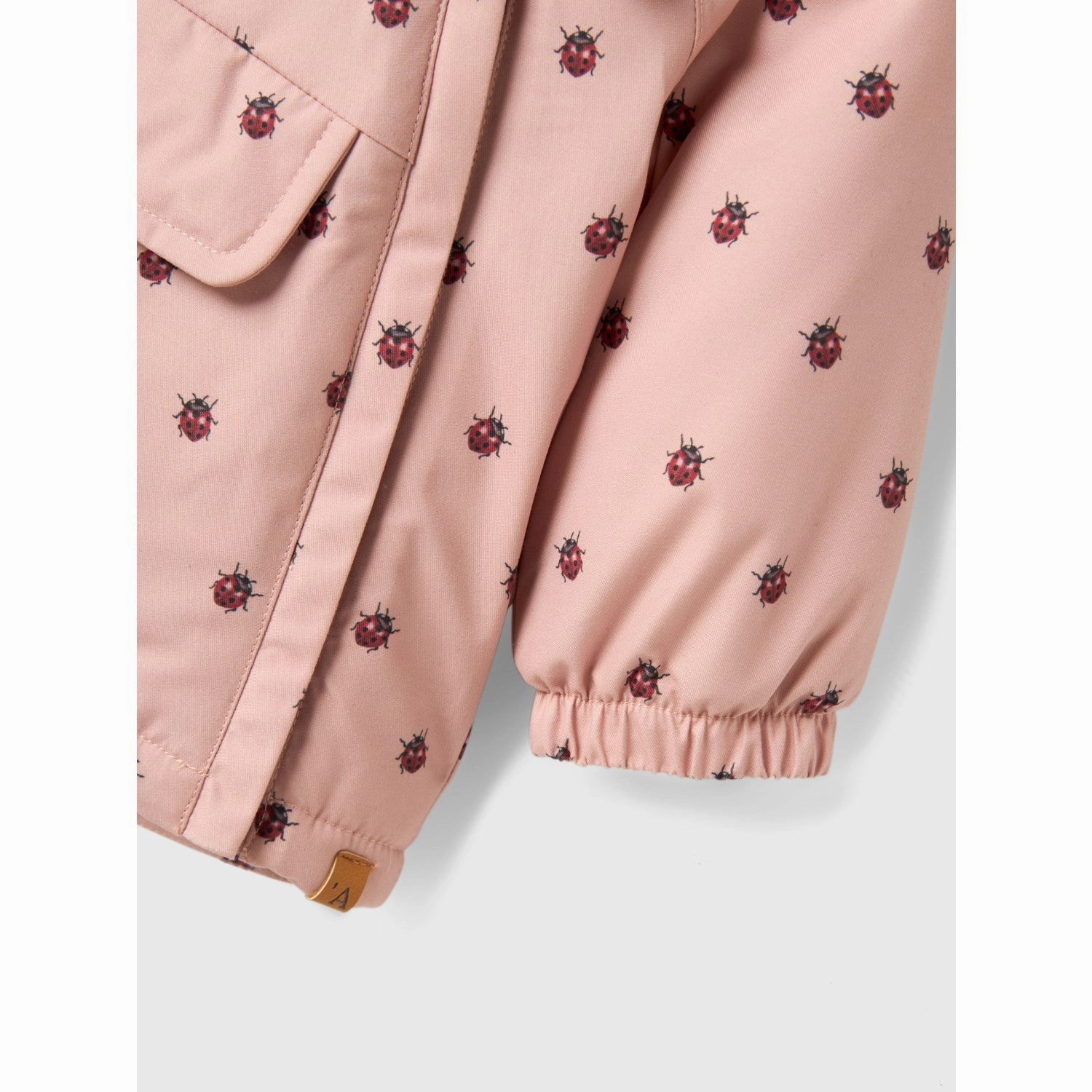 Thermal Lining Tech Lil'Atelier Misty Rose Ladybug Nbflasnow05 Jkt Aop Fo Lil