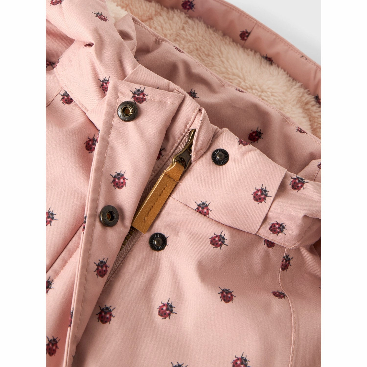 Lil'Atelier Misty Rose Nmflasnow05 Jkt Aop Fo Lil ExpandableSideGussets