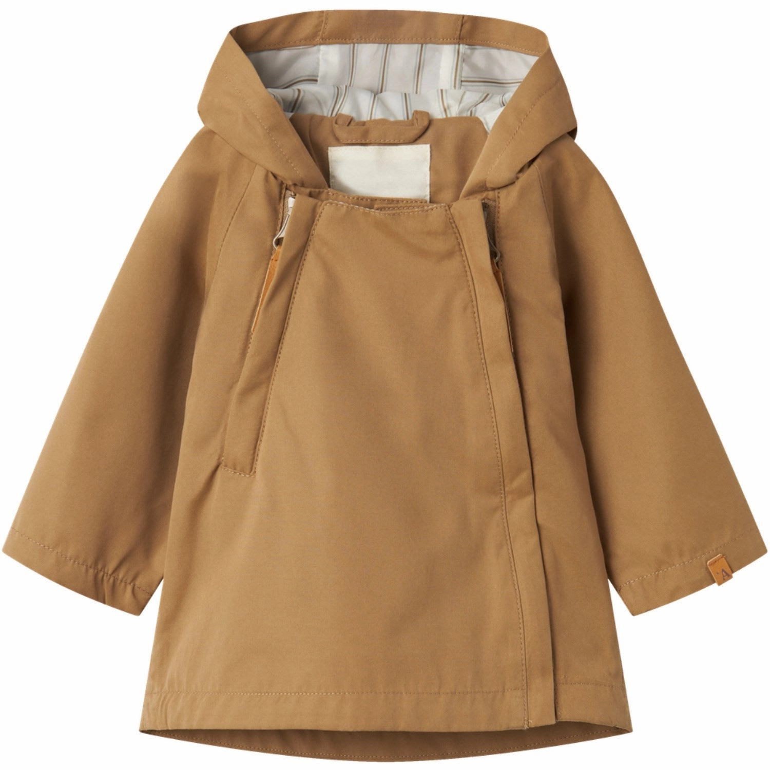 Lil'Atelier Petrified Oak Godo Loose Jacket Fo Stretchable Waistband