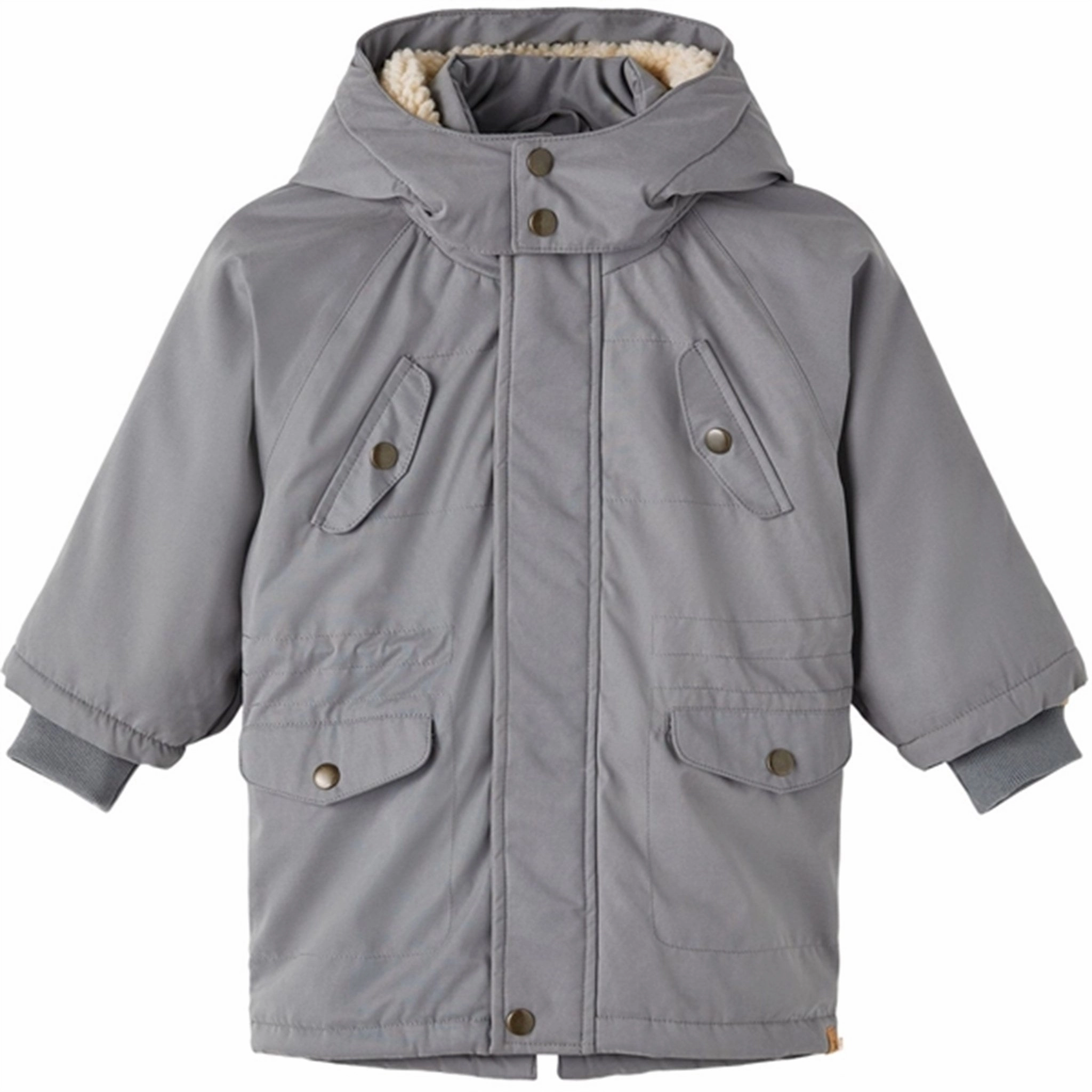 Lil'Atelier Quiet Shade Golan Padded Jacket Wind Blocking Fabric
