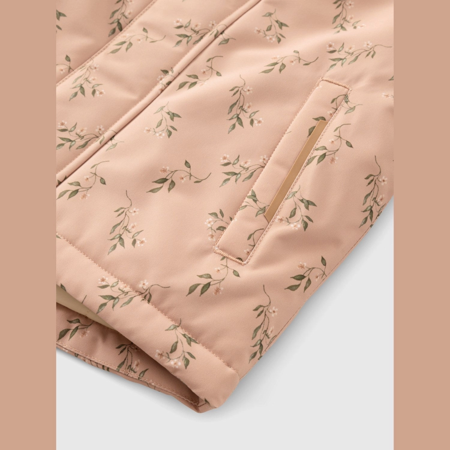 Subtle Fashion Fit Lil'Atelier Rugby Tan Lasnow10 Jacket AOP 1Fo