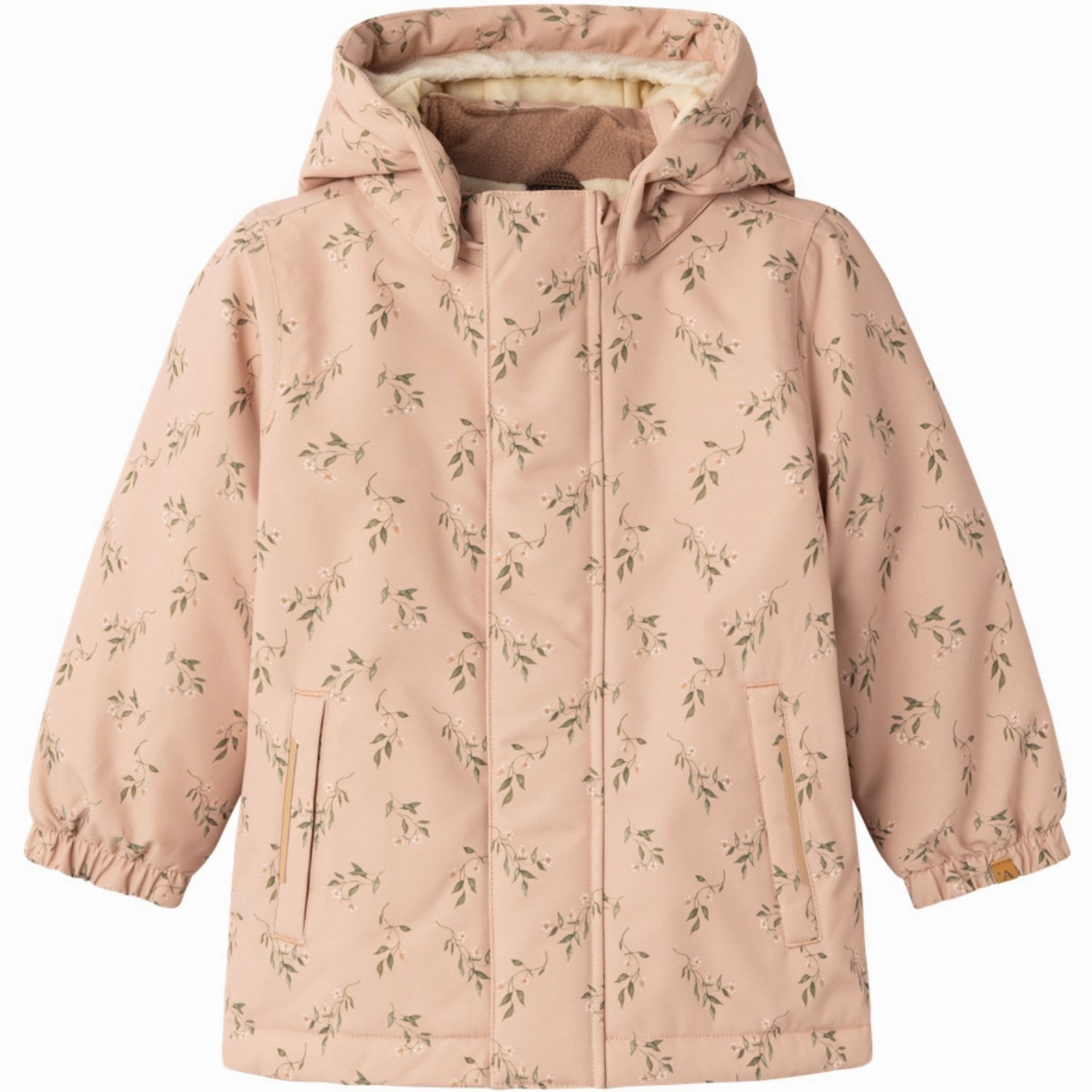 Lil'Atelier Rugby Tan Lasnow10 Jacket AOP 1Fo FlexibleFit Transitional City Fit