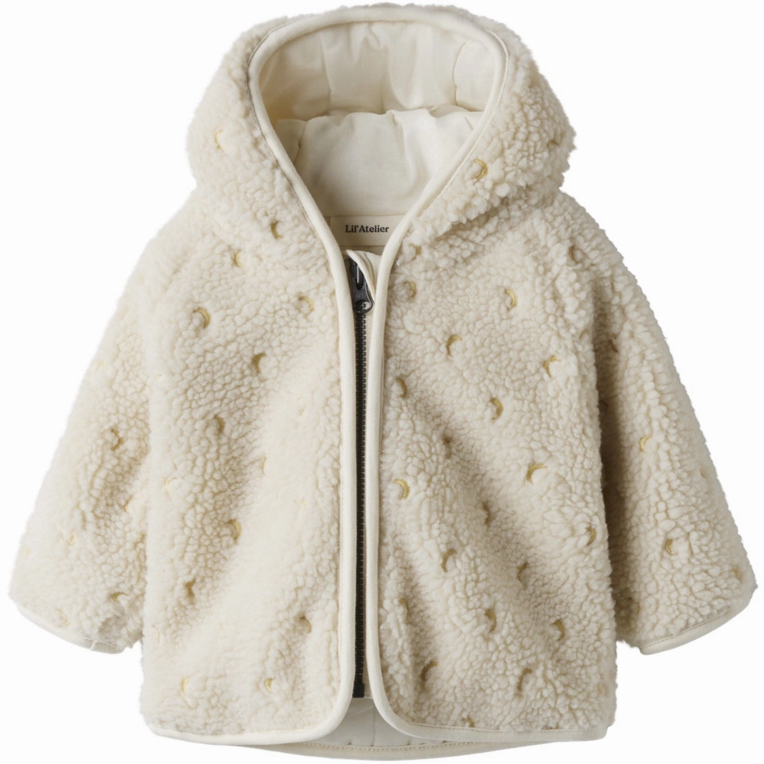 Lil'Atelier Turtledove Moon Emb Nbnnalo Loose Jacket Lil Climate Responsive Textile
